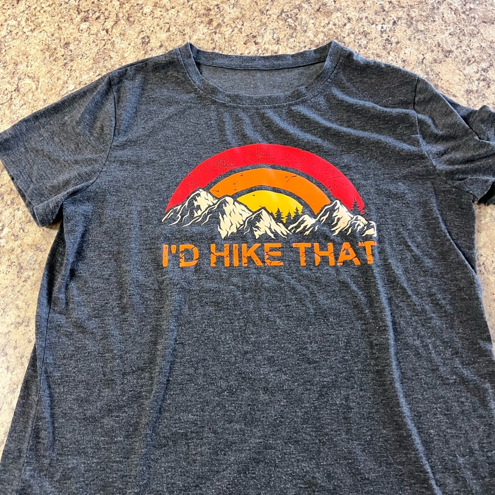 Take a hike nature Gray T-Shirt xl - Picture 5 of 8